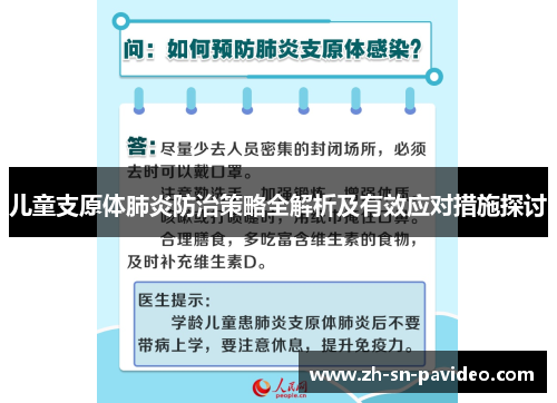 儿童支原体肺炎防治策略全解析及有效应对措施探讨