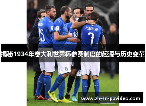 揭秘1934年意大利世界杯参赛制度的起源与历史变革