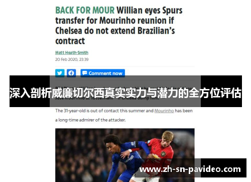 深入剖析威廉切尔西真实实力与潜力的全方位评估