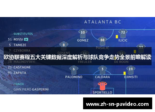 欧协联赛程五大关键数据深度解析与球队竞争走势全景前瞻解读